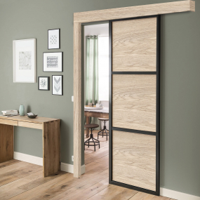 Porte coulissante Indus larg. 83cm