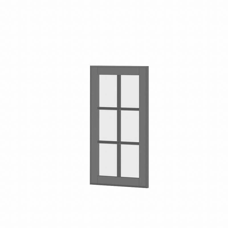 Mon Espace Maison - Facade vitree cuisine PVC gris