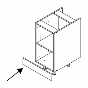 Mon Espace Maison - Plinthe cuisine PVC gris