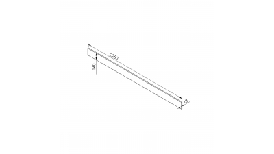 Mon Espace Maison - Plinthe cuisine PVC gris