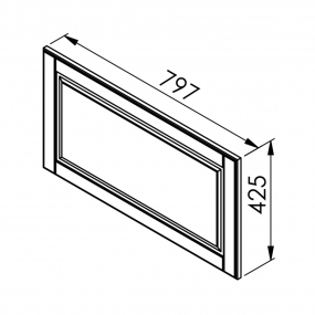 Mon Espace Maison - Facade cuisine PVC blanc
