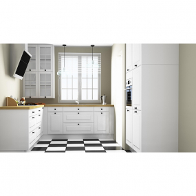 Mon Espace Maison - Facade tiroir cuisine PVC blanc