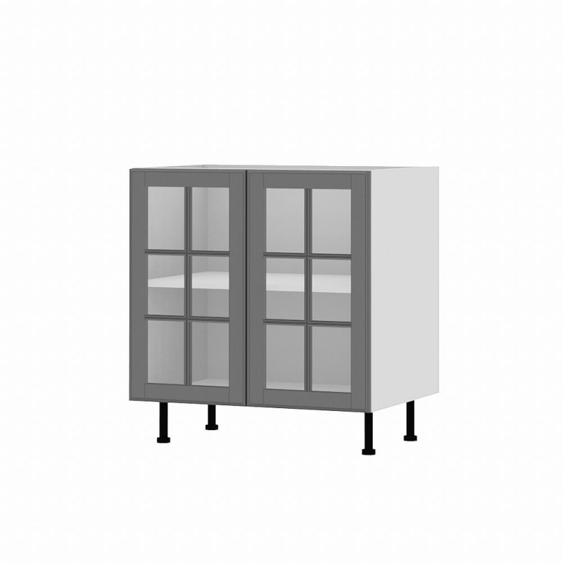 Meuble bas Liath vitree L80
