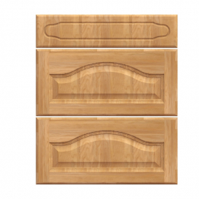 Colonne Champêtre 2 portes - 3 tiroirs L60xH213,8xP56