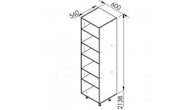 Colonne liath L60