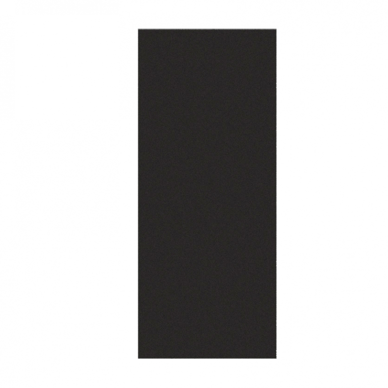 Façade noire mate larg. 60cm x H142.2cm