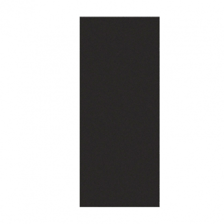 Façade noire mate larg. 60cm x H142.2cm