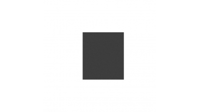 Joue noire mate larg. 32cm x H42.5cm