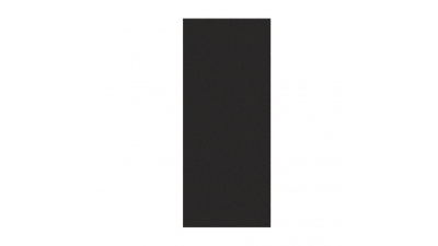 Joue noire mate larg. 58cm x H156.6cm