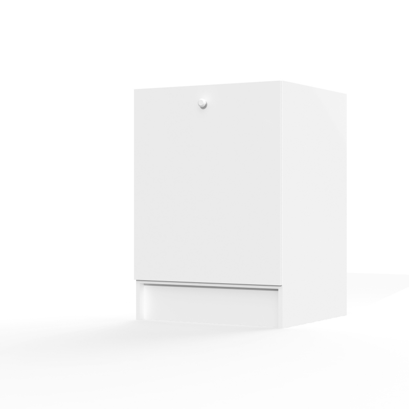 Meuble bas 1 porte - H 85cm x L 60cm x P 56cm