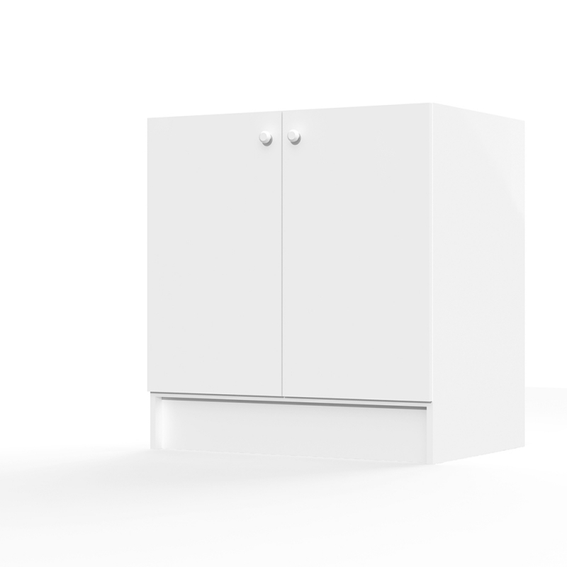Meuble bas 2 portes - H 85cm x L 80cm x P 56cm