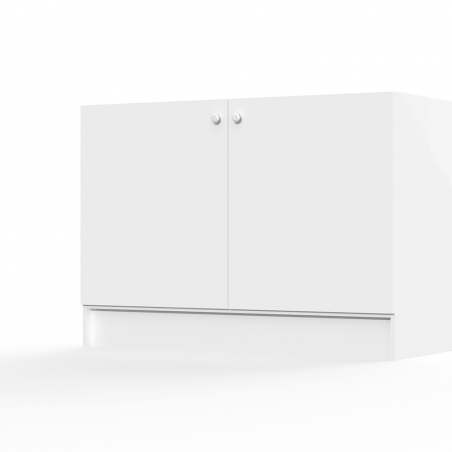 Meuble bas 2 portes - H 85cm x L 120cm x P 56cm