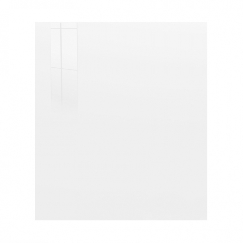 Joue laquée blanche brillante larg. 58cm x H71.3cm