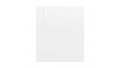 Joue laquée blanche brillante larg. 58cm x H71.3cm