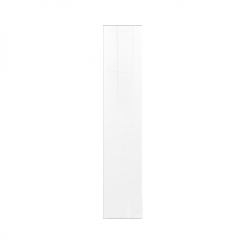 Fileur d'angle laqué blanc brillant poignée intégrée Larg. 10cm x H71.5cm