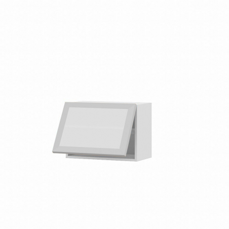 Meuble haut sur hotte Alu L60