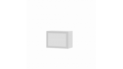 Meuble haut sur hotte Alu L60