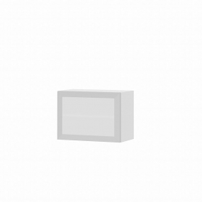Meuble haut sur hotte Alu L60