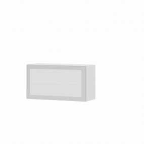 Meuble haut sur hotte Alu L80