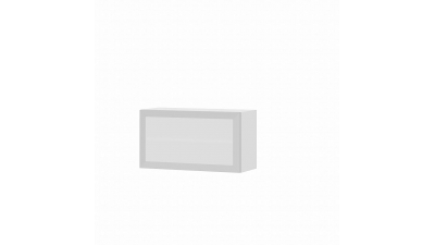 Meuble haut sur hotte Alu L80