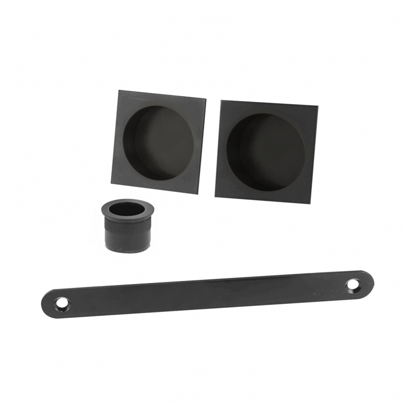 Kit poignée sans serrure noir mat
