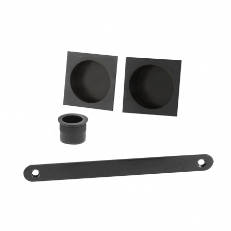 Kit poignée sans serrure noir mat