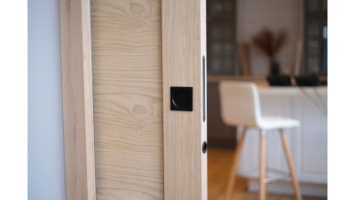 Kit poignée sans serrure noir mat