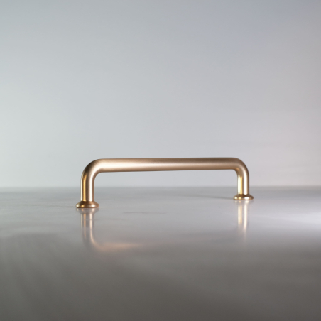 Poignée Aria or blanchi