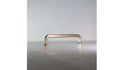 Poignée Aria or blanchi