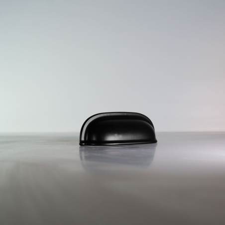 Poignée coupelle Kiara noir mat