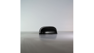 Poignée coupelle Kiara noir mat