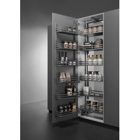 Aménagement de colonne gris