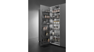 Aménagement de colonne gris