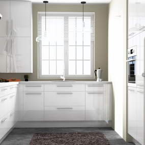 Colonne Epure 1 four - 1 porte - 1 tiroir larg. 60cm x H142.6cm