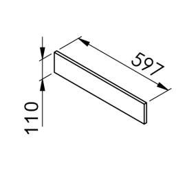 Colonne Epure 1 four - 1 porte - 1 tiroir larg. 60cm x H142.6cm