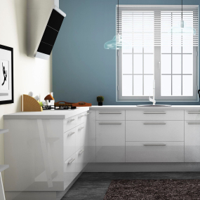 Colonne Epure 2 portes - 1 four larg. 60cm x H213.8cm