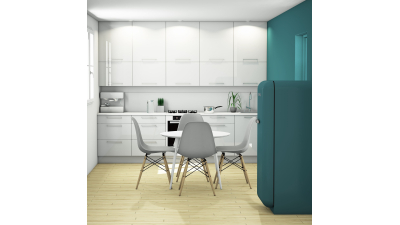 Colonne Epure 2 portes - 1 four larg. 60cm x H213.8cm