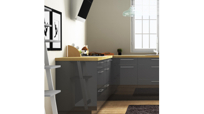 Meuble bas Perla Porte + Tiroir larg. 60cm x H71.5cm