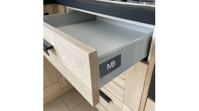 Coulisses pour meuble de cuisine larg. 40cm