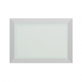 Colonne bleu mat 1 porte relevante alu vitrée - 1 porte - 1 tiroir larg. 60cm x H156.6cm