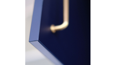 Façade bleu mat larg. 80cm x H42.5cm