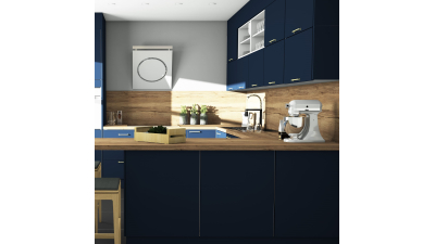 Façade bleu mat larg. 20cm x H71cm