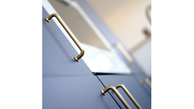 Façade bleu mat larg. 20cm x H71cm