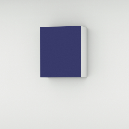Meuble haut bleu mat larg. 60cm x H71.5cm