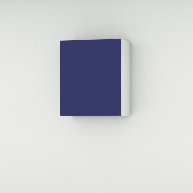 Meuble haut bleu mat larg. 60cm x H71.5cm