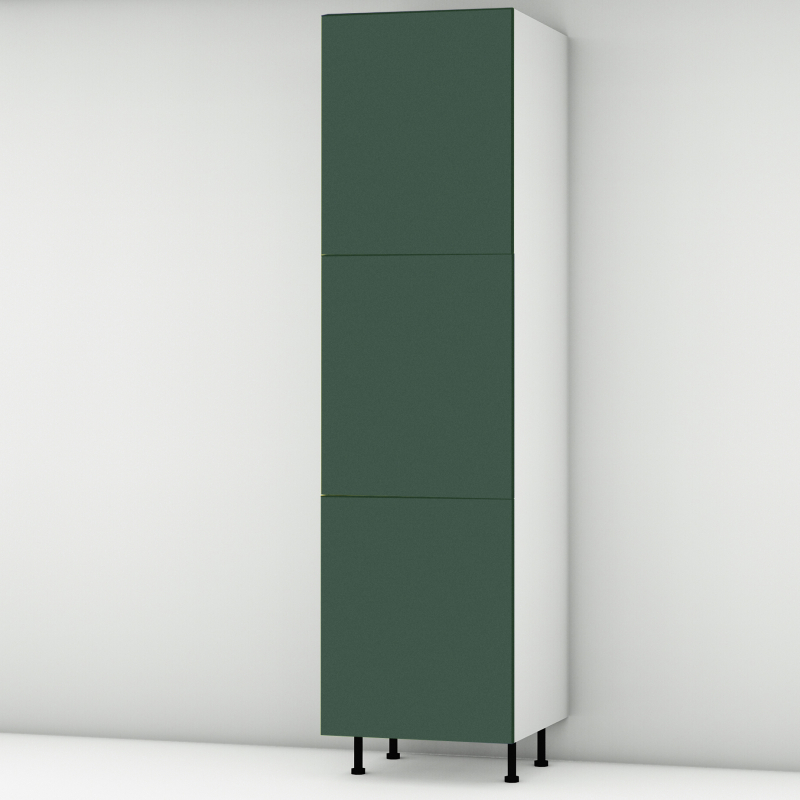 Colonne vert mat 3 portes L60cm x H213.8cm