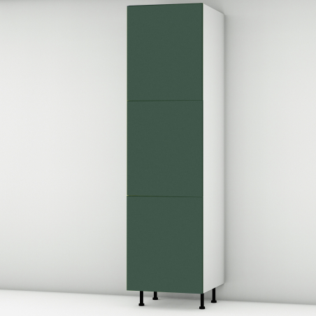 Colonne vert mat 3 portes L60cm x H213.8cm