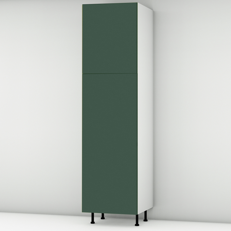 Colonne vert mat 2 portes L60cm x H213.8cm