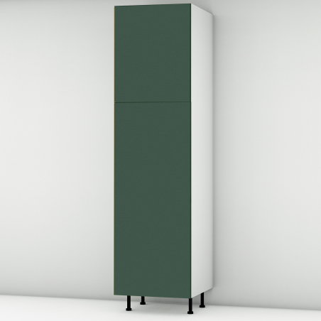 Colonne vert mat 2 portes L60cm x H213.8cm