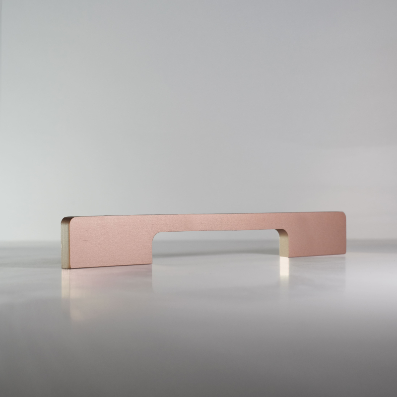 Poignée Kora champagne rosé